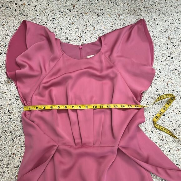 Keepsake the Label Pink Ruffle mini dress flutter 8 - Picture 7 of 9